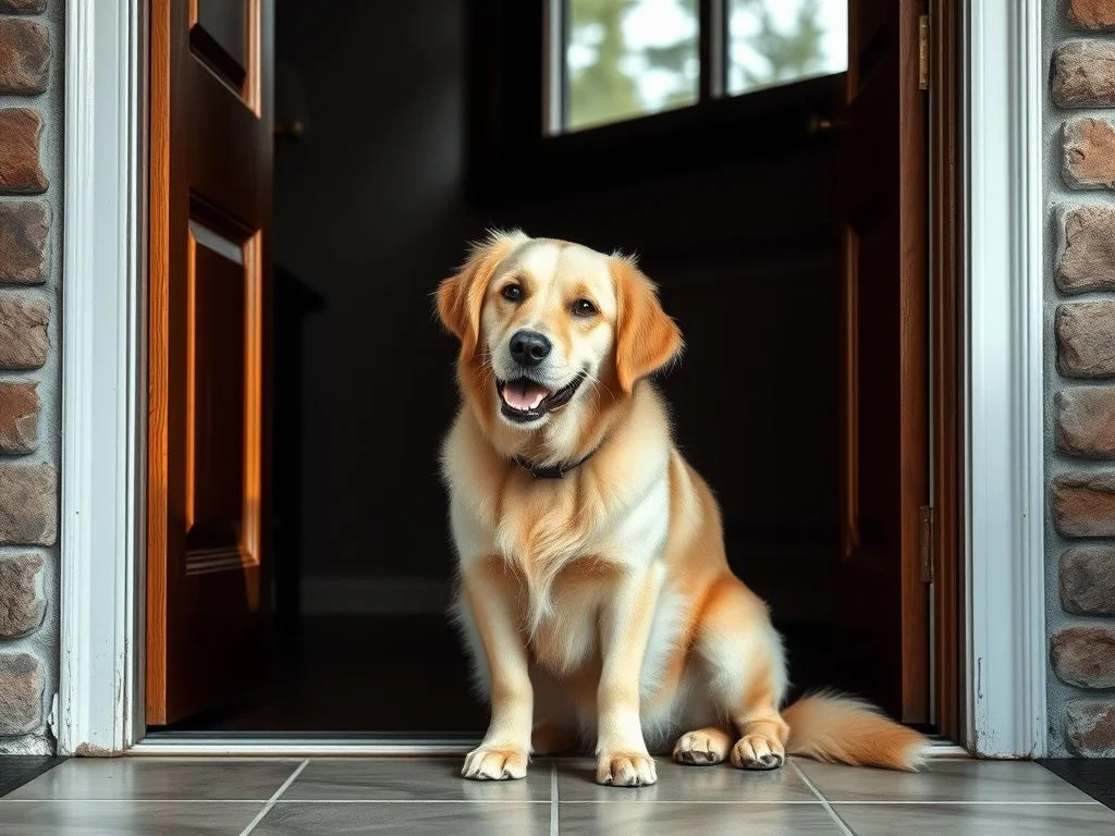 Ako naučiť psa čakať pri dverách: Bezpečnostný manuál pre majiteľov psov