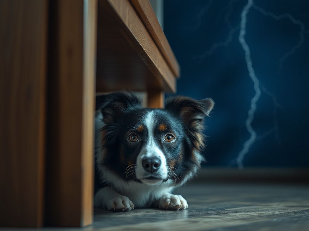 Ako pomôcť psovi prekonať strach z búrok a hluku: praktický návod